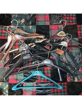 Unisex Unbranded Storage Hangers One Size Black Brown